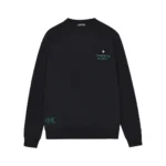 Chrome Hearts Black GAPS Cross Crewneck Sweatshirt