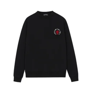 Chrome Hearts Black Multi Color Cross Crewneck Sweatshirt