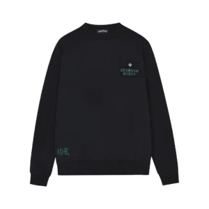 Chrome Hearts Black GAPS Cross Crewneck Sweatshirt