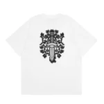 Chrome Hearts White Dagger Graphic T-Shirt