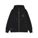 Chrome Hearts Black Forever Garks Zip Up Hoodie