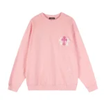 Chrome Hearts Pink Multi Cross Crewneck Sweatshirt