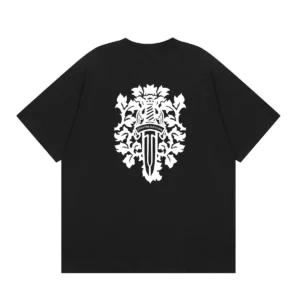 Chrome Hearts Black Dagger Graphic T-Shirt