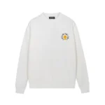 Chrome Hearts White Yellow Multi Cross Crewneck Sweatshirt