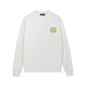 Chrome Hearts White Yellow Multi Cross Crewneck Sweatshirt