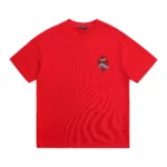 Chrome Hearts Red Black Snake Horseshoe Graphic T-Shirt