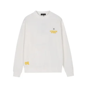 Chrome Hearts White GAPS Cross Crewneck Sweatshirt