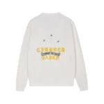 Chrome Hearts White GAPS Cross Crewneck Sweatshirt