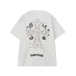 Chrome Hearts White Multicolor Cross Graphic Shirt