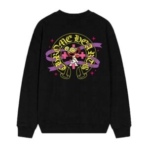 Chrome Hearts Cartoon Horseshoe Long Sleeve Black