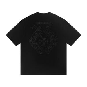 Chrome Hearts Tonal Horseshoe Embroidered T-Shirt Black