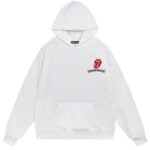 Chrome Hearts Rolling Stones Las Vegas Pullover Hoodie White