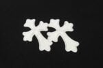 Chrome Hearts Four Cross Black Polo Shirt