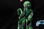 Chrome Hearts FOTI Character Graphic Zip-Up Hoodie Black