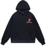 Chrome Hearts Rolling Stones Las Vegas Pullover Hoodie Black