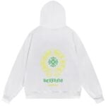 Chrome Hearts Beijing Horseshoe Pullover Hoodie White