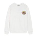 Chrome Hearts Cartoon Horseshoe Long Sleeve White