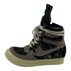 Chrome Hearts x Rick Owens Geobasket Sneakers Black/Brown