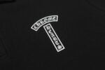 Chrome Hearts T-Bar Logo Black Polo Shirt