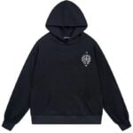 Chrome Hearts Pure Luxury Graphic Pullover Hoodie Black