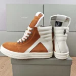 Chrome Hearts x Rick Owens Cognac/White Sneakers
