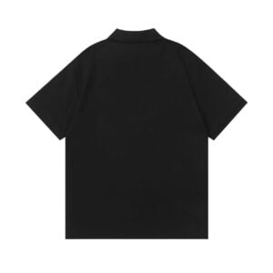 Chrome Hearts Four Cross Black Polo Shirt
