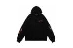 Chrome Hearts Peace Team Graphic Pullover Hoodie Black