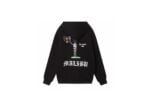Chrome Hearts Malibu Graphic Zip-Up Hoodie Black