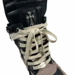 Chrome Hearts x Rick Owens Geobasket Sneakers Black/Brown