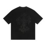 Chrome Hearts Rhinestone Multi Cross T-Shirt Black