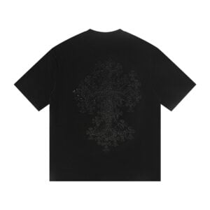 Chrome Hearts Rhinestone Multi Cross T-Shirt Black