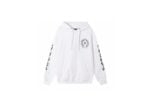 Chrome Hearts B Logo Horseshoe Pullover Hoodie White