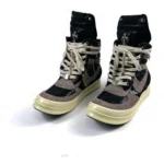 Chrome Hearts x Rick Owens Geobasket Sneakers Black/Brown
