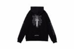 Chrome Hearts Dagger Crest Zip-Up Hoodie Black