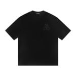 Chrome Hearts Tonal Horseshoe Embroidered T-Shirt Black