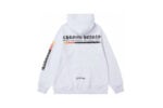 Chrome Hearts Hollywood Gradient Pullover Hoodie White