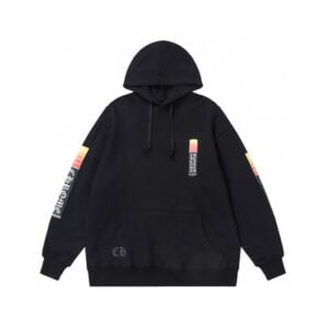 Chrome Hearts Hollywood Gradient Pullover Hoodie Black
