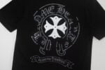 Chrome Hearts Rhinestone Horseshoe Cross T-Shirt Black