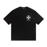 Chrome Hearts Rhinestone Horseshoe Cross T-Shirt Black