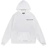 Chrome Hearts Cross Pattern Graphic Pullover Hoodie White