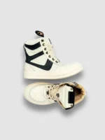 Chrome Hearts x Rick Owens Geobasket White/Black Sneakers