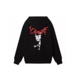 Chrome Hearts Control Graphic Zip-Up Hoodie Black