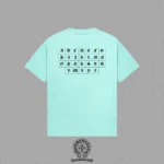 Chrome Hearts Gothic Alphabet Grid T-Shirt Mint Green