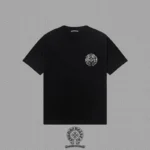 Chrome Hearts Ornate Cross Back Print T-Shirt Black