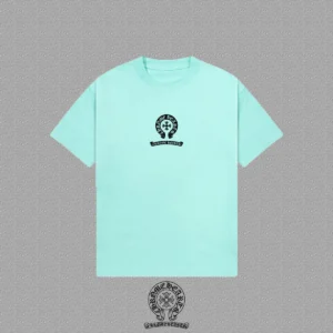 Chrome Hearts Gothic Alphabet Grid T-Shirt Mint Green