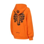 Chrome Hearts Orange Ornamental Dagger Pullover Hoodie