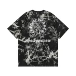 Chrome Hearts Los Angeles Horseshoe Tie-Dye T-Shirt Black
