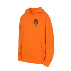 Chrome Hearts Orange Ornamental Dagger Pullover Hoodie