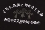 Chrome Hearts Hollywood Triple Cross Knit Sweater Black
