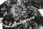 Chrome Hearts Los Angeles Horseshoe Tie-Dye T-Shirt Black